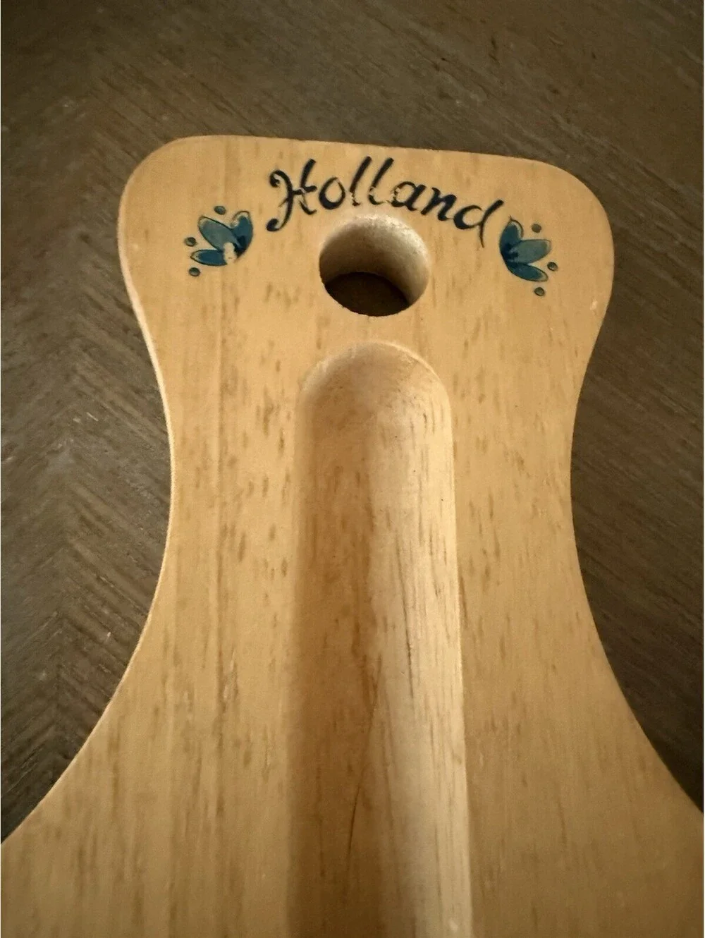 Dutch Motif Cutting Board Holland Wooden With Tile